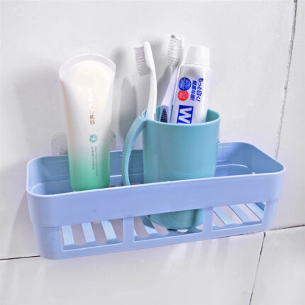 Kitchen/bathroom rectangular shelf