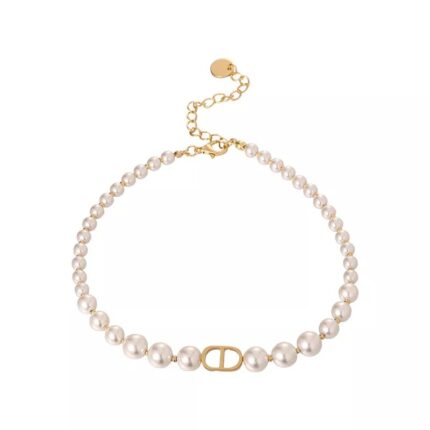 CD luxury pearl necklace